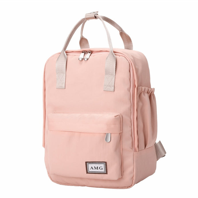 Harajuku minimalist Waterproof Canvas Backpack
