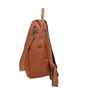 BERAGHINI Retro Women Leather Backpack