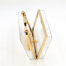 Load image into Gallery viewer, Acrylic Transparent Clutch Women Shoulder Bags