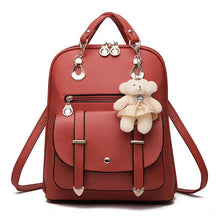 Load image into Gallery viewer, Preppy Style Women Backpack