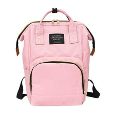 Load image into Gallery viewer, Large Capacity Mummy Diaper Bags Zipper Mother Travel Backpacks