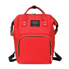 Load image into Gallery viewer, Large Capacity Mummy Diaper Bags Zipper Mother Travel Backpacks