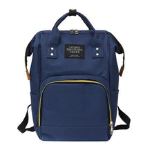 Load image into Gallery viewer, Large Capacity Mummy Diaper Bags Zipper Mother Travel Backpacks