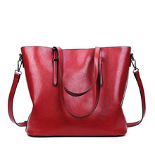 Load image into Gallery viewer, Brand Women Leather Handbags Lady Large Shoulder Bags