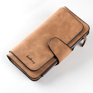 2019 New Brand Leather Women Wallet High Quality Design Hasp Card Bags Long Female Purse 6 Colors Ladies Clutch Wallet