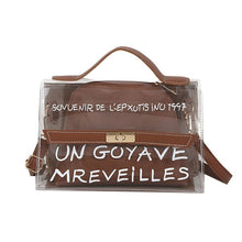 Load image into Gallery viewer, Women Solid Transparent Shoulder Bag