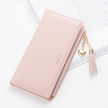 Load image into Gallery viewer, Tassel Women Wallets  Leather