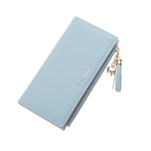 Load image into Gallery viewer, Tassel Women Wallets  Leather