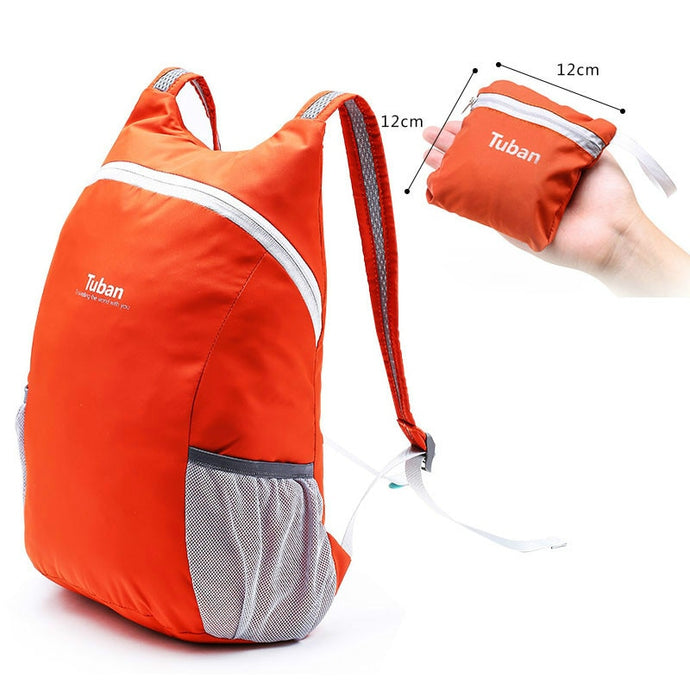 TUBAN Lightweight Nylon Foldable Backpack