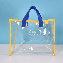 Load image into Gallery viewer, Transparent Beach Bag Large Capacity Waterproof