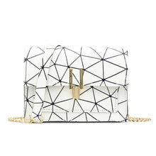 Load image into Gallery viewer, Women Shoulder Bags PU Leather Geometric